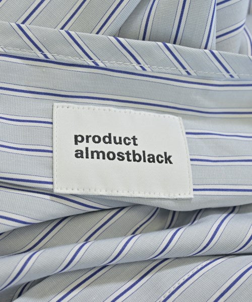 ALMOSTBLACK 休閒襯衫