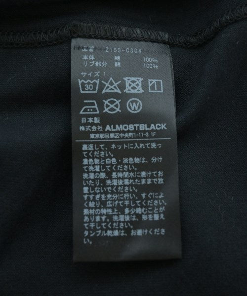 ALMOSTBLACK T恤/上衣