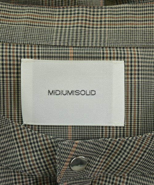 MIDIUMISOLID 休閒襯衫