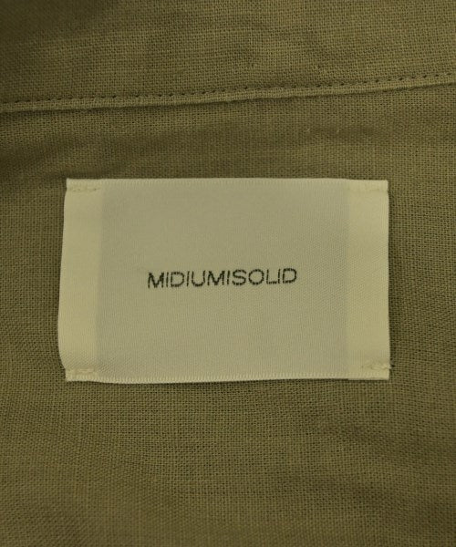 MIDIUMISOLID 休閒襯衫