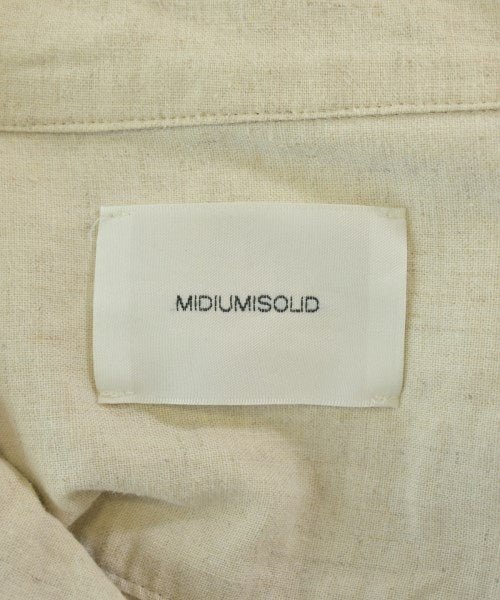 MIDIUMISOLID 休閒襯衫