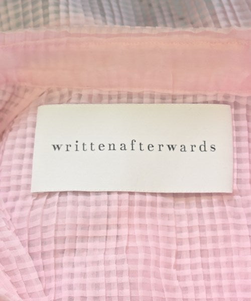 writtenafterwards 女襯衫