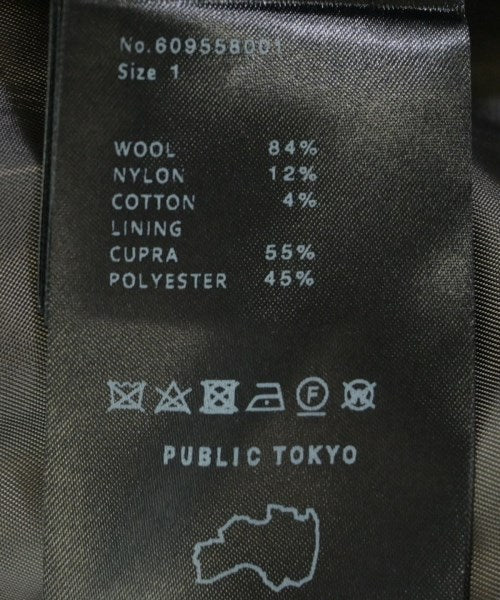 PUBLIC TOKYO 切斯特披風