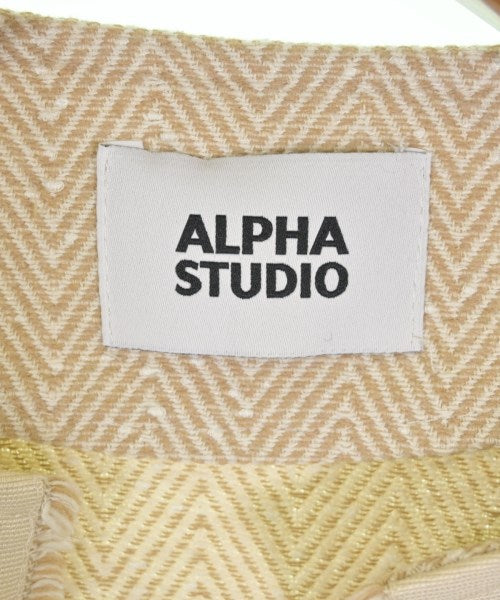 ALPHA STUDIO 無領外套