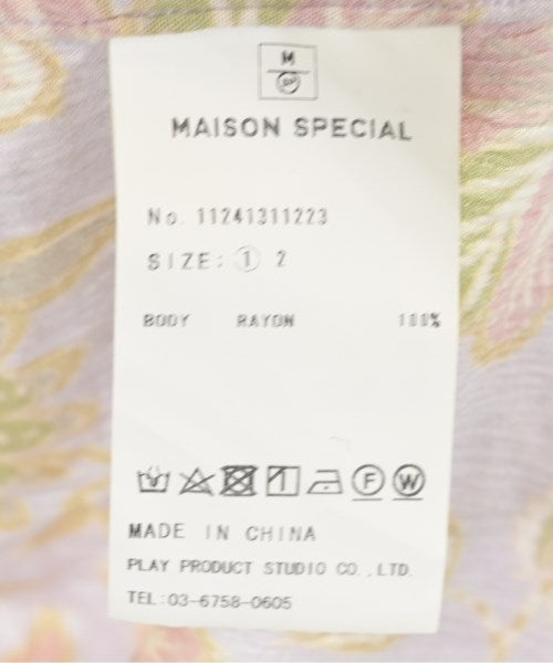 MAISON SPECIAL 休閒襯衫