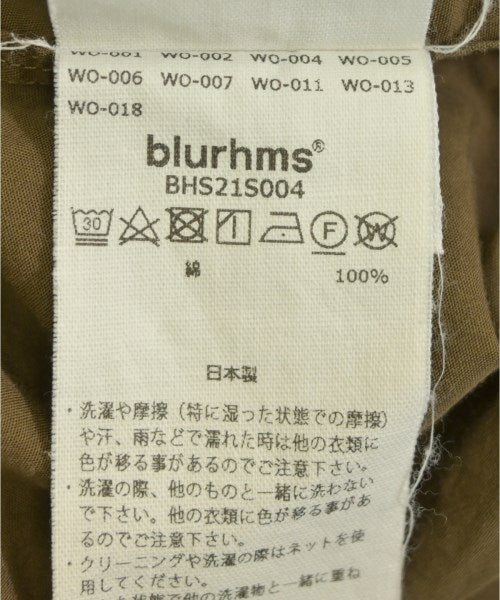 blurhms 休閒襯衫