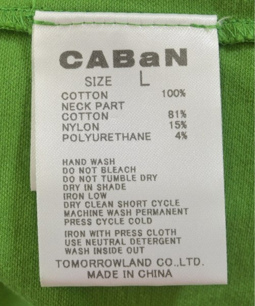 CABaN T恤/上衣