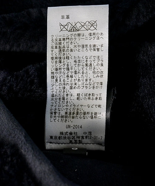 UNKNOWN 羊毛皮外套