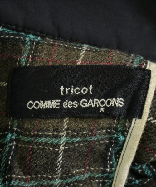 tricot COMME des GARCONS 支撐領外套