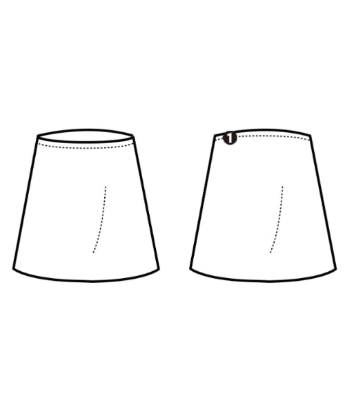 tricot COMME des GARCONS 膝上裙