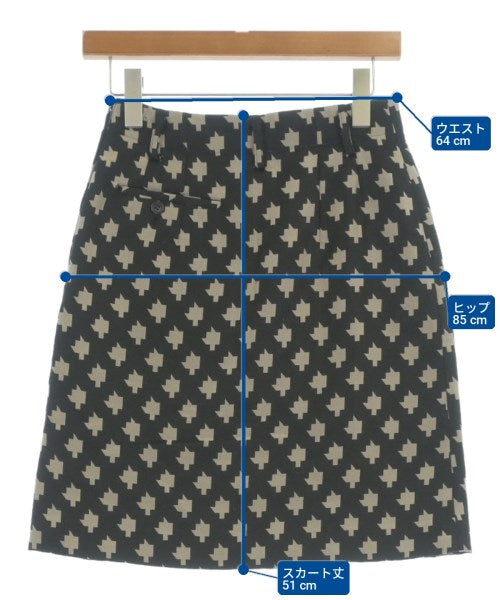 tricot COMME des GARCONS 膝上裙