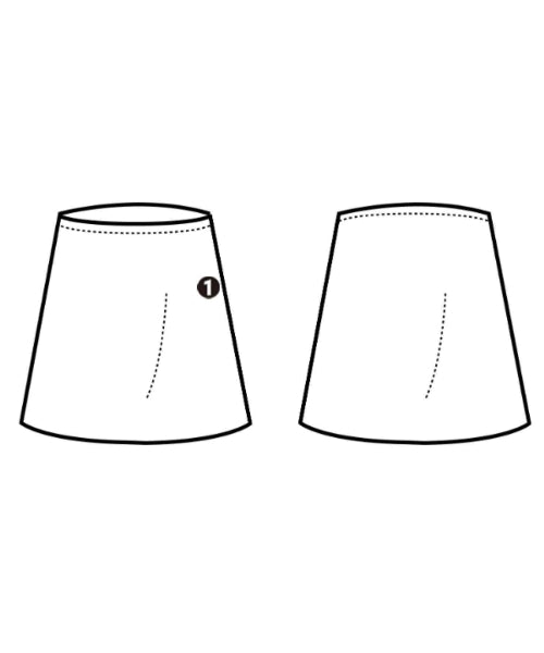 tricot COMME des GARCONS 膝上裙