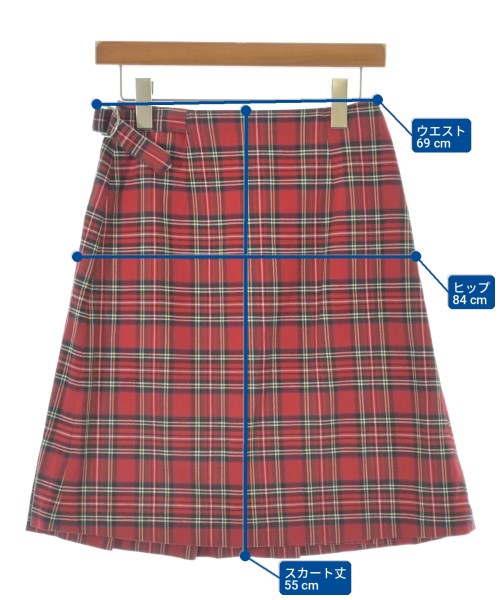 tricot COMME des GARCONS 膝上裙