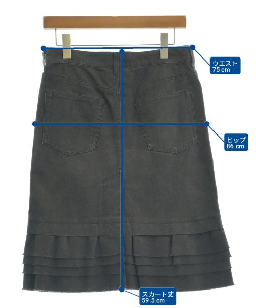 tricot COMME des GARCONS 膝上裙