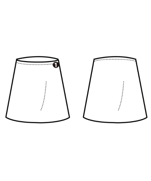 tricot COMME des GARCONS 膝上裙