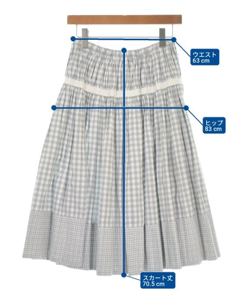 tricot COMME des GARCONS 膝上裙