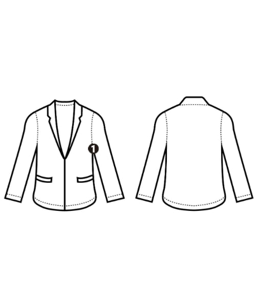 robe de chambre 休閒夾克