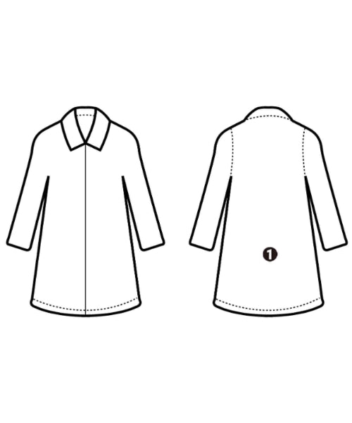 COMME des GARCONS HOMME 海軍外套