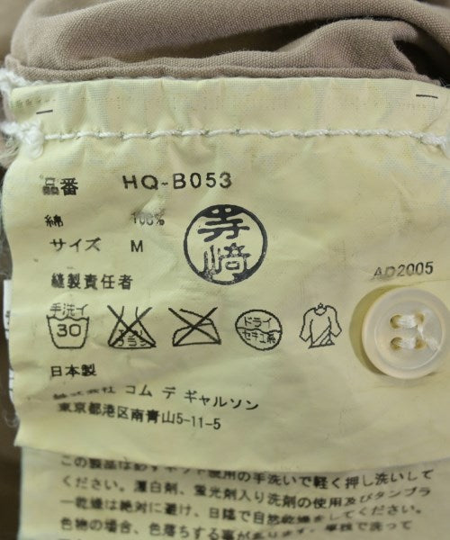 COMME des GARCONS HOMME 休閒襯衫