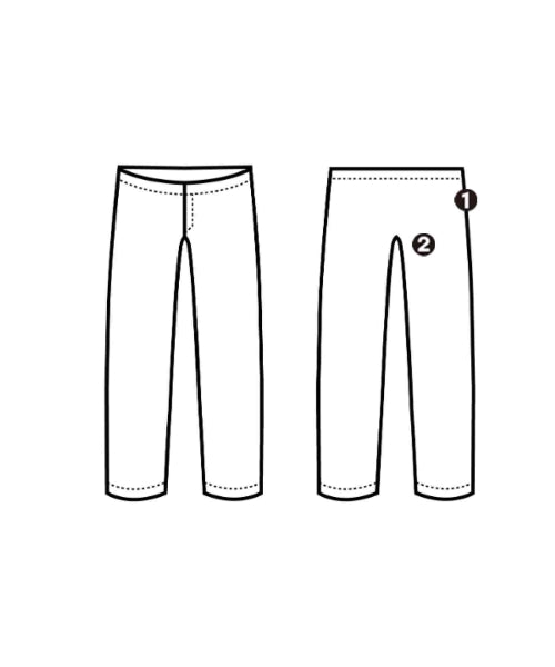 COMME des GARCONS HOMME PLUS 剪裁褲