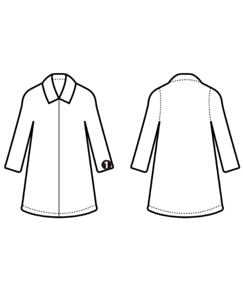 COMME des GARCONS SHIRT 羊毛大衣
