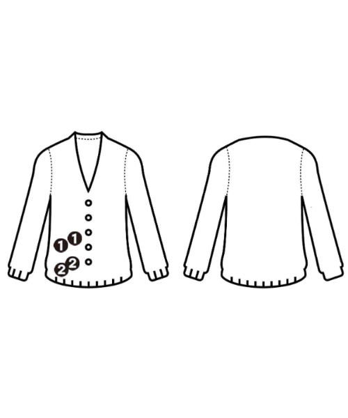 COMME des GARCONS COMME des GARCONS 開襟衫