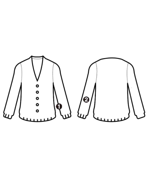 COMME des GARCONS COMME des GARCONS 開襟衫