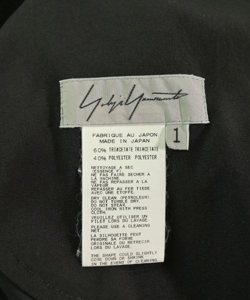 YOHJI YAMAMOTO 襯衫裙