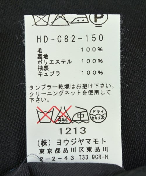 YOHJI YAMAMOTO COSTUME D'HOMME 支領外套