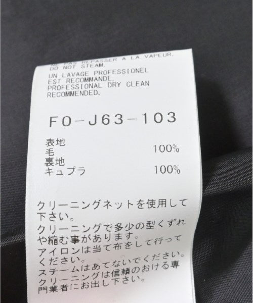 YOHJI YAMAMOTO 切斯特披風