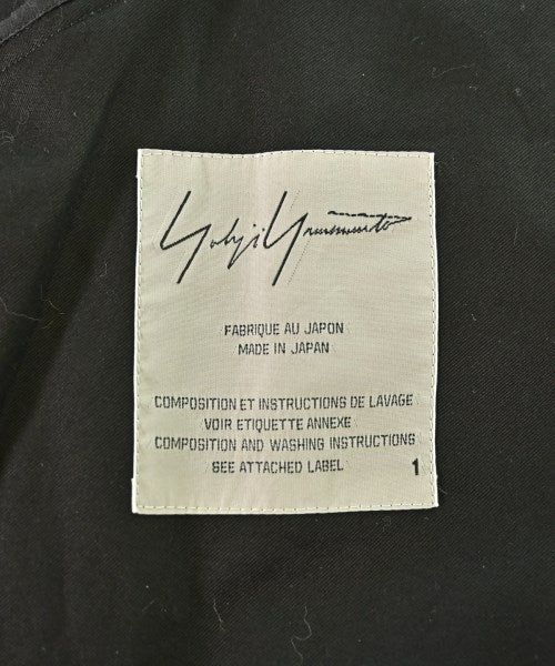 YOHJI YAMAMOTO 無領外套