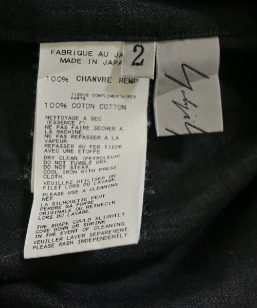 YOHJI YAMAMOTO 無領外套