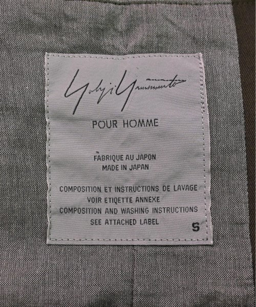yohji yamamoto POUR HOMME 切斯特披風