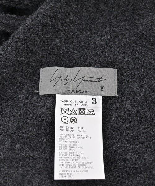 yohji yamamoto POUR HOMME 冬季圍巾