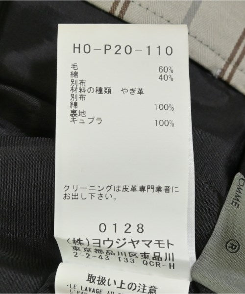 yohji yamamoto POUR HOMME 其他款