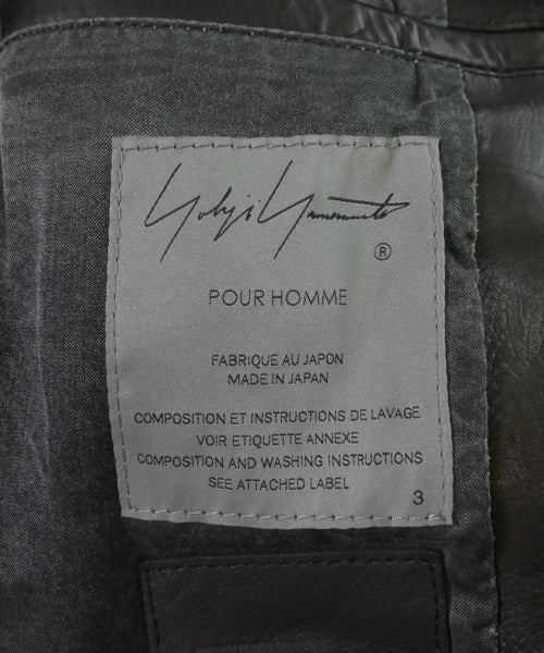 yohji yamamoto POUR HOMME 騎士夾克