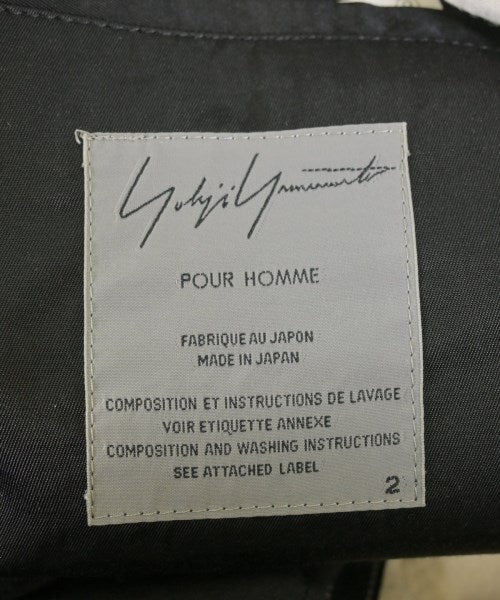 yohji yamamoto POUR HOMME 支撐領外套