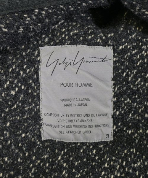 yohji yamamoto POUR HOMME 支撐領外套