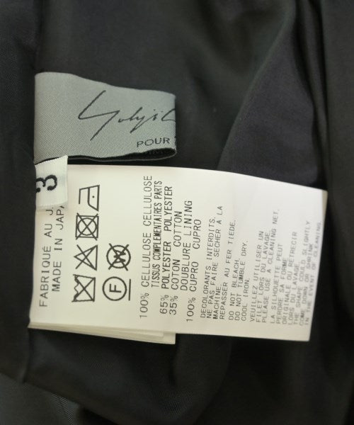 yohji yamamoto POUR HOMME 剪裁褲