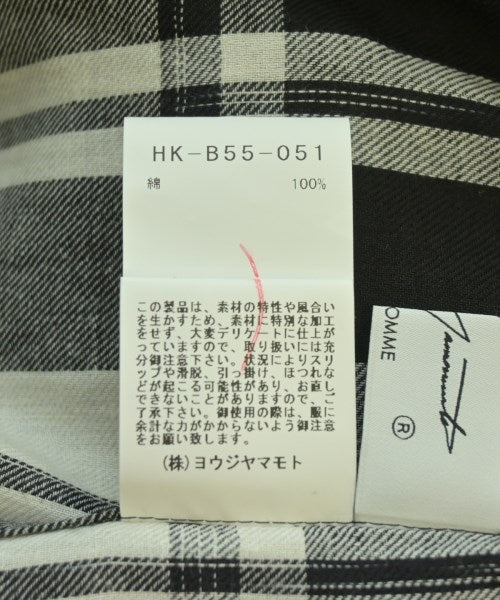 yohji yamamoto POUR HOMME 休閒襯衫