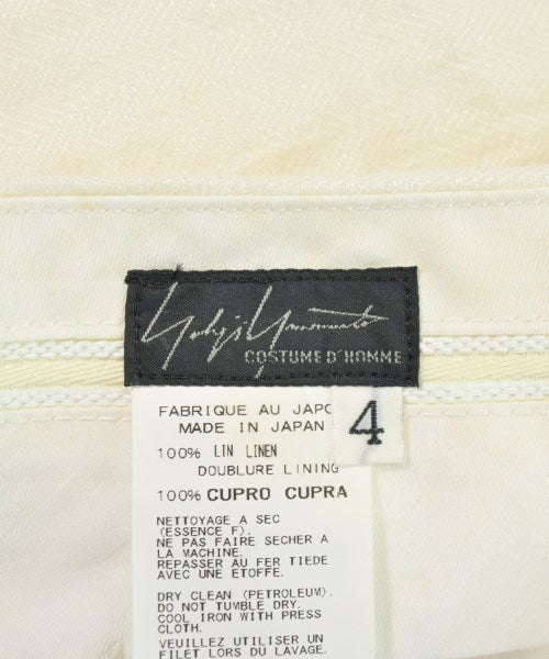 YOHJI YAMAMOTO COSTUME D'HOMME 長褲