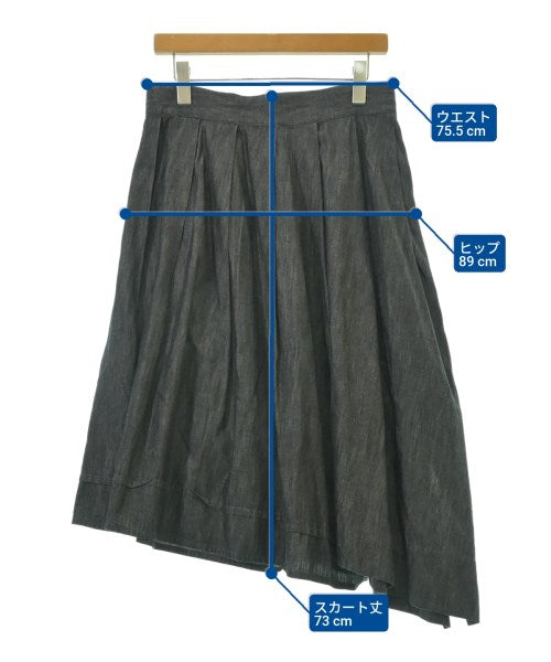 YOHJI YAMAMOTO +NOIR 膝上裙