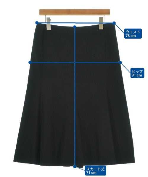 YOHJI YAMAMOTO +NOIR 膝上裙