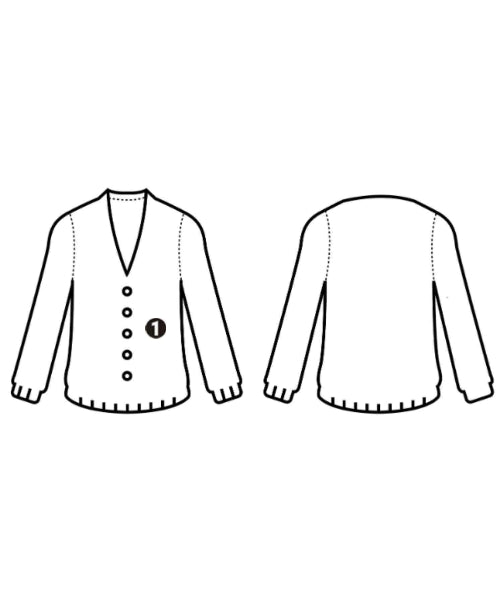 COMME des GARCONS 開襟衫