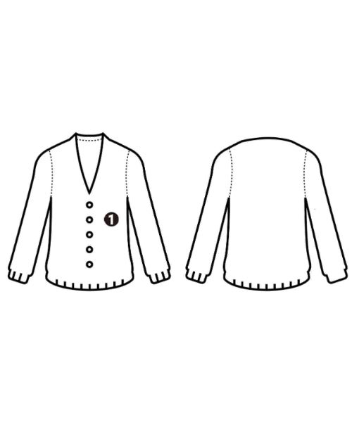 COMME des GARCONS 開襟衫
