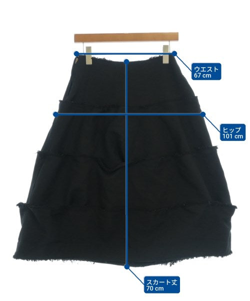 COMME des GARCONS 膝上裙