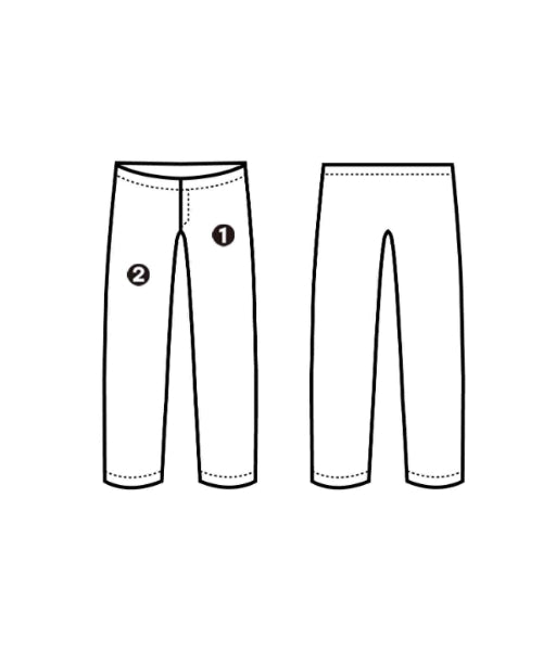 COMME des GARCONS 剪裁褲