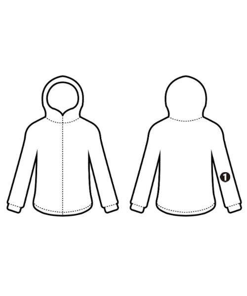 PLAY COMME des GARCONS 連帽衫