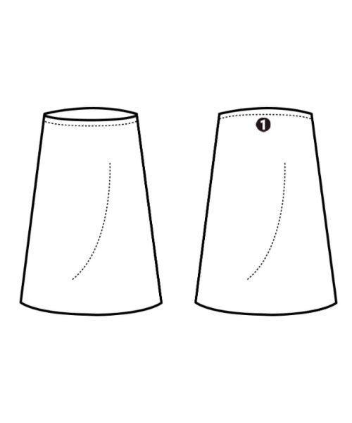HELMUT LANG 膝上裙