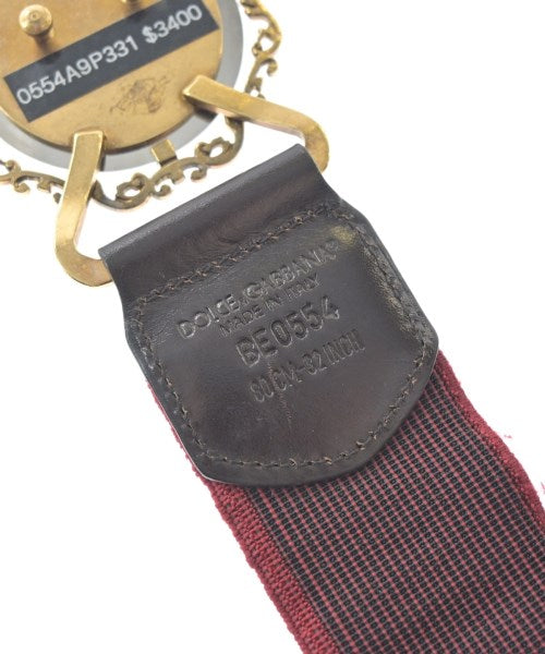 DOLCE&GABBANA 皮帶